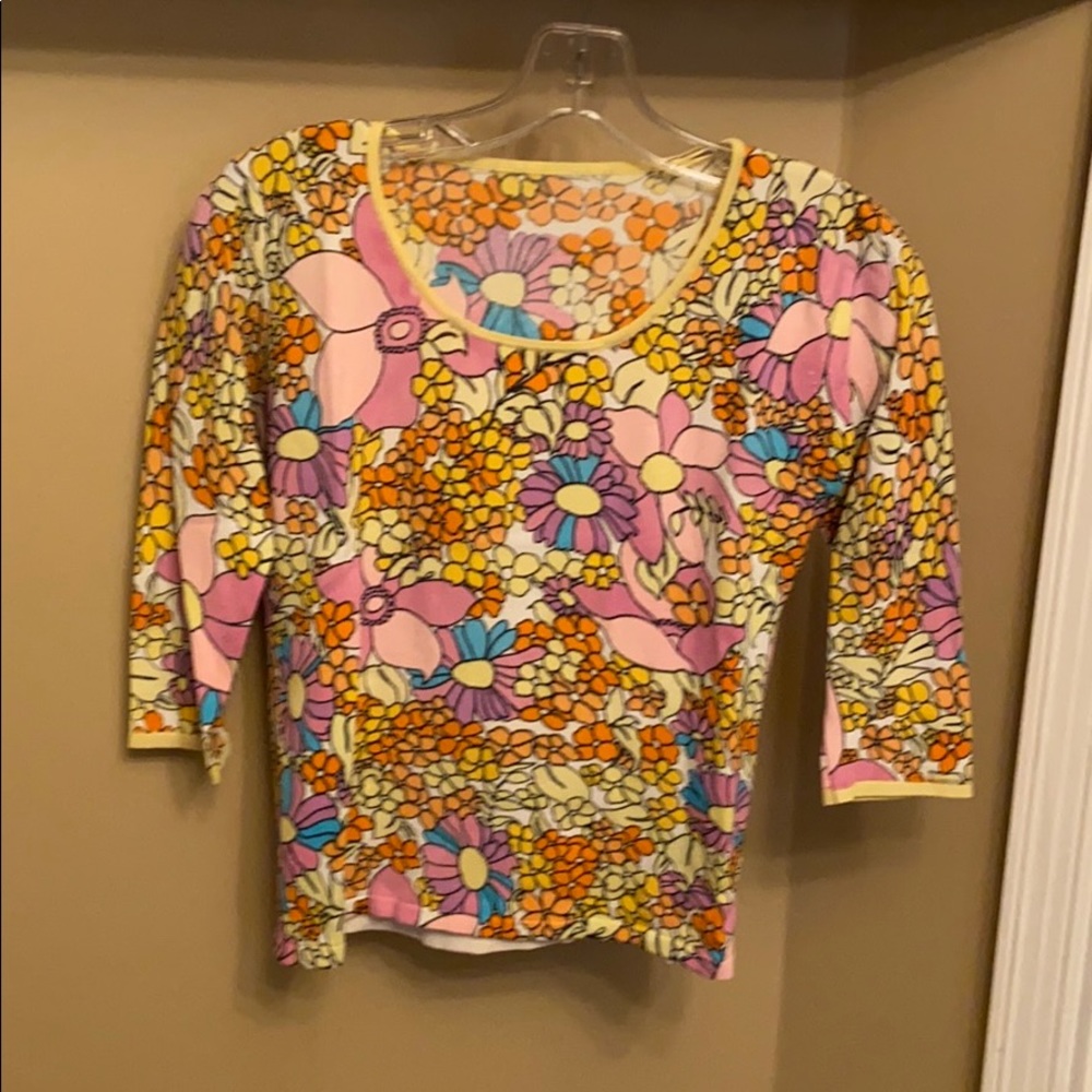 Multi colored sweater